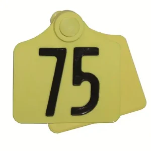 PrimaFlex-Ohrmarken Gr.1 gelb 151-175 (46x44mm) Direkt Vom Hersteller