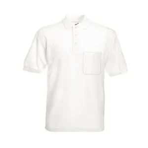 Polo-Shirt XL weiß mit Brusttasche Begrenztes Angebot