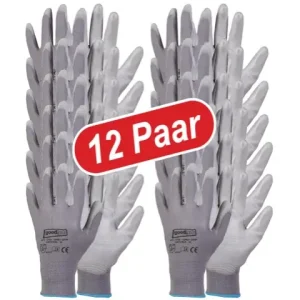 (12 Stk) Handschuhe grau Größe 11 Angebot