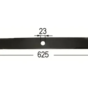 Rasenmähermesser z. Kubota L= 625 mm Geprüft