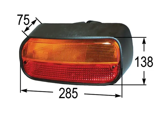 Schnäppchen Rückleuchte li. zu Case-Steyr 87536435