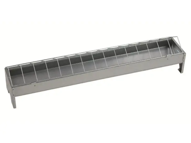 Saisonangebot Futtertrog für Hennen verzinkt 75 cm