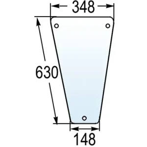 Knallerangebot Frontscheibe unten li. zu Deutz 04354066