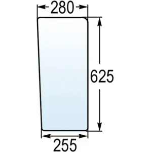 Preisknaller Frontscheibe unten re./li. zu Deutz 00097697020