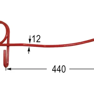 Striegelzinke rechts zu Väderstad 430335 Markenware