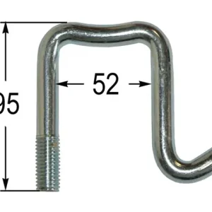 Aktuell Zinkenhalter M14 für Rahmen 50x50