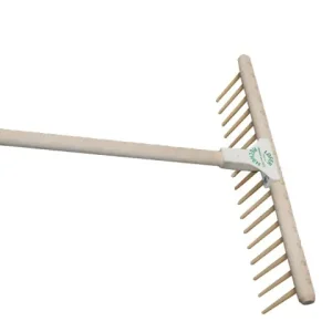 Heurechen 54 cm 16 Zähne Nylon mit Stiel 180 cm Linde Top-Angebot