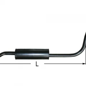 Auspuff zu Steyr T180 1180N54001 Billig
