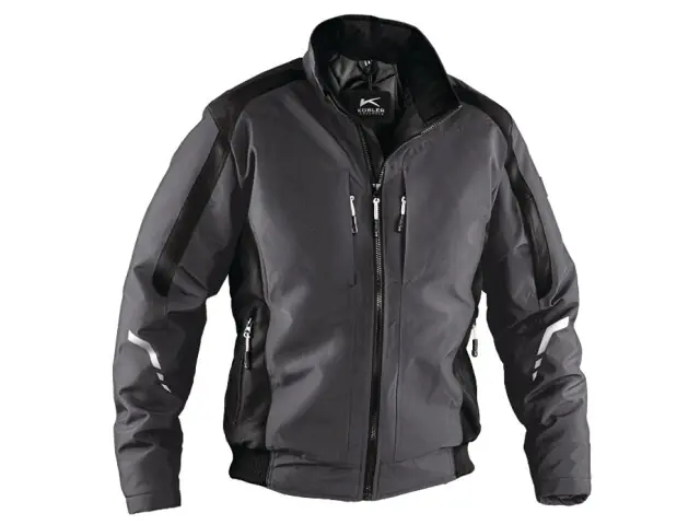 Wetterblouson XXL anthrazit-schwarz Sonderangebot