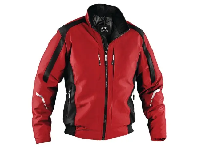 Wetterblouson S mittelrot-schwarz Versand Am Gleichen Tag