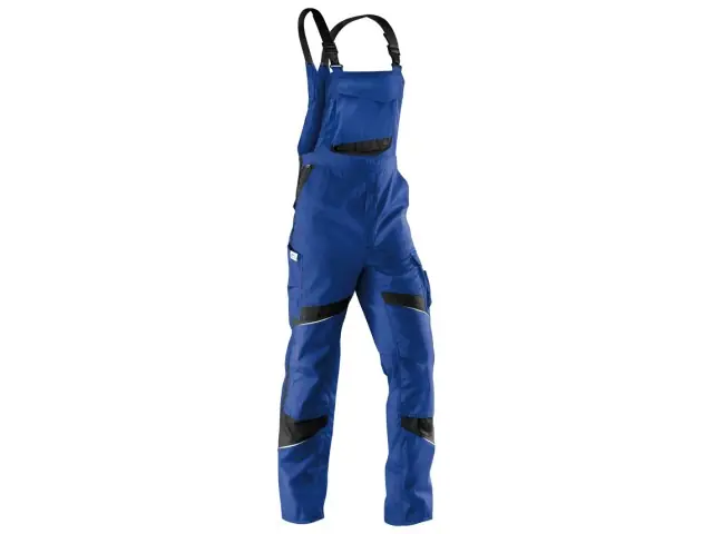 Neue Ware Latzhose 30 kobaltblau-schwarz ACTIVIQ