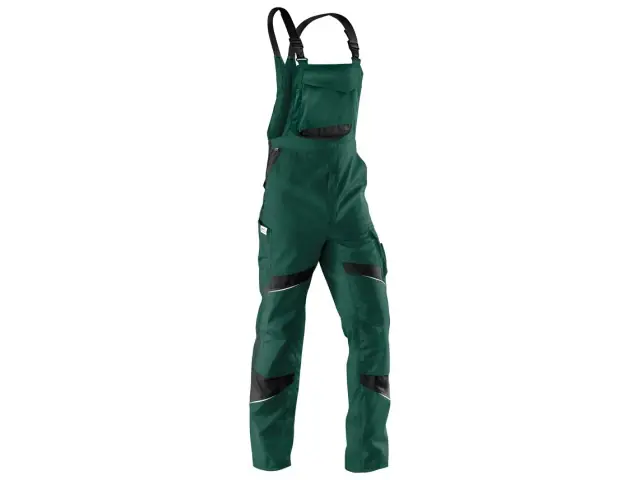 Latzhose 28 moosgrün-schwarz ACTIVIQ Angebot