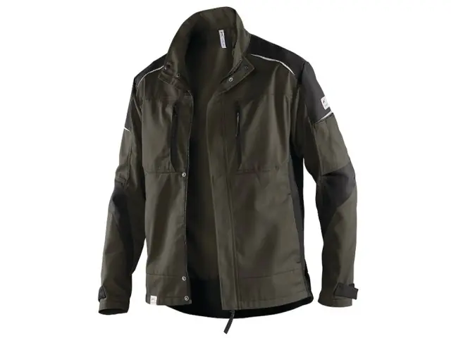Solange Der Vorrat Reicht Jacke 4XL oliv-schwarz ACTIVIQ