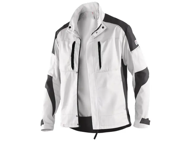 Jacke M weiß-anthrazit ACTIVIQ Ausverkauf