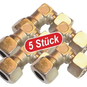 (5 Stk) Einstellbare Winkel-Verschraubung M22 x 1,5 Sonderangebot