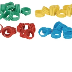 Ausverkauf (100 Stk) Spiralringe Dm= 16mm gemischt