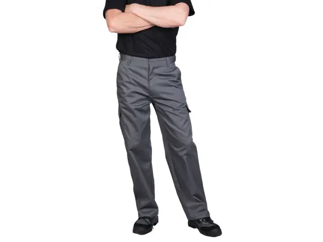 Hose 60 grau Multipocket Kollektion Preiswert