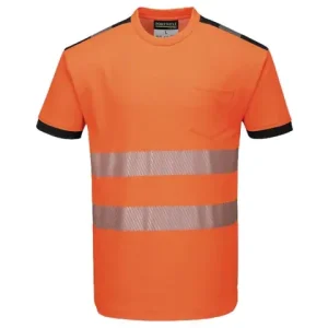 T-Shirt L Warnschutz orange Neue Kollektion