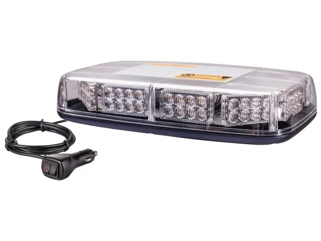 Warnlichtbalken LED 80 x 0,50 Watt LED orange ECE R65/ ECE R10 Markenware