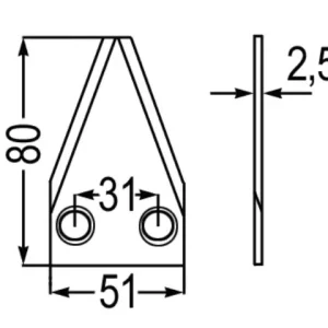 Futtermischwagenm. zu DeLaval 94833001 Rabatt