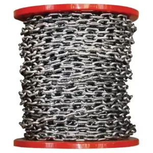 Sonderangebot Rundstahlkette 766 - 6 x 18,5 mm Rolle 15 MT Edelstahl
