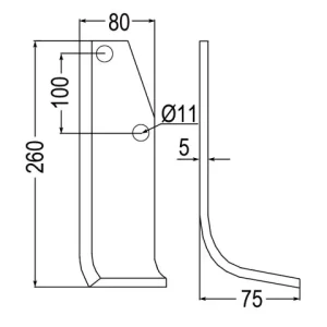 Top-Seller Fräsmesser re. zu Holder 1832440510