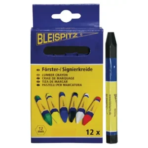 Saisonangebot Signierkreide schwarz 12 Stück