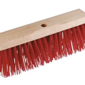 Top-Angebot Straßenbesen 35 cm breit EXTRA GROB - rote Borsten
