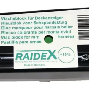 Wachsblock grün , orig. Raidex Knallerangebot