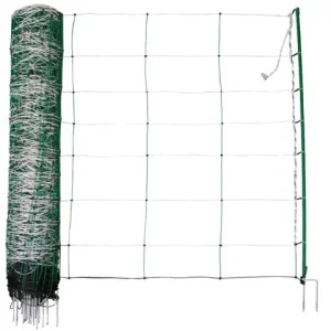 Preis Gesenkt (50m) TitanNet weiß/grün Höhe: 108cm, Doppelspitze