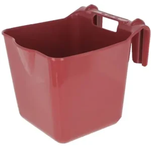 Geprüft Futtertrog zum Einhängen, HangOn, ca. 13ltr., rose