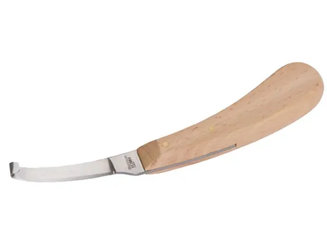 Hufmesser einschneidig, rechts kleine Klinge Begrenztes Angebot