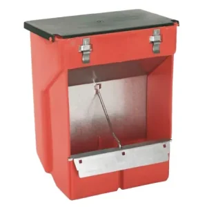 Sale Futterautomat f. Kaninchen Kunstst./Metall, 2 Fressplätze