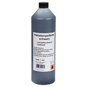 Neue Kollektion Viehstempelfarbe 1l/schwarz