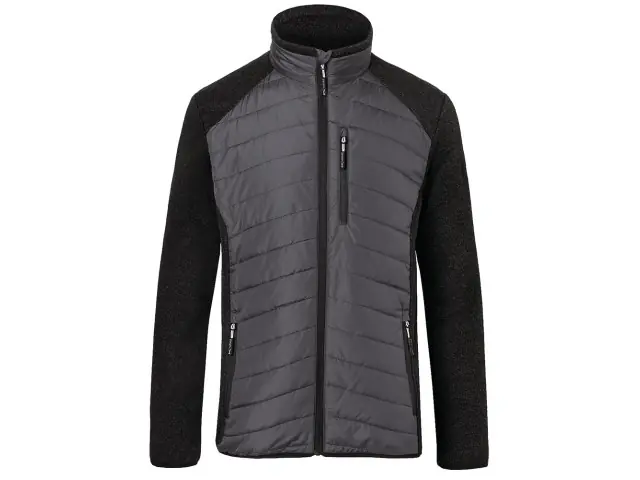 Kübler S Hybridjacke schwarz/dunkelgrau Finale Aktion