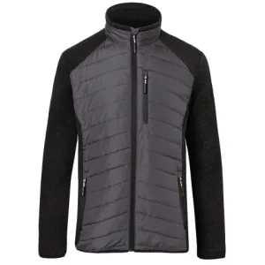Kübler L Hybridjacke schwarz/dunkelgrau Neuheit