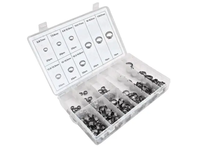 Must-Have 1-Ohr Schlauchklemmen - Sortiment 170-teilig