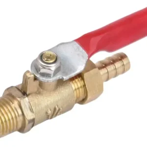 Neu Im Sortiment Ablasshahn 1/4" mit 8mm Schlauchanschluß