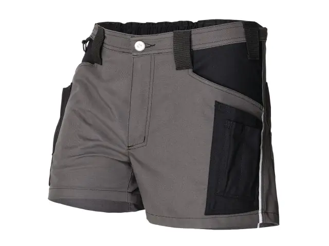Super-Preis Kübler Gr 46 ACTIVIQ Shorts kurz anthrazit/schwarz