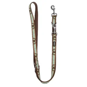 Führleine Wild Life braun/türkis 200 cm x 25 mm Mega-Angebot