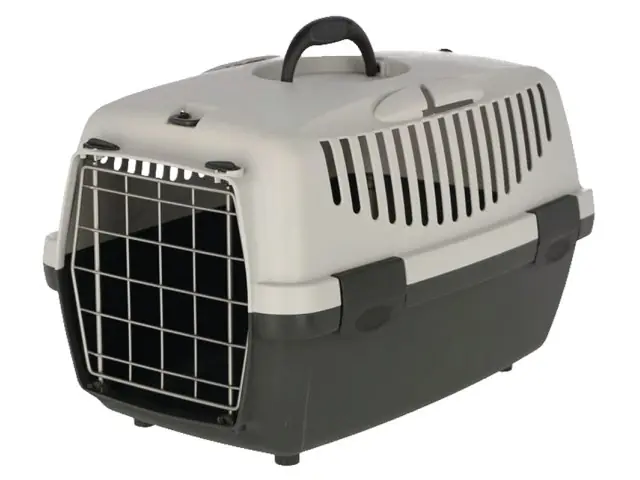 GULLIVER Transportbox grau 55x36x35 cm bis 8 kg Nur Heute