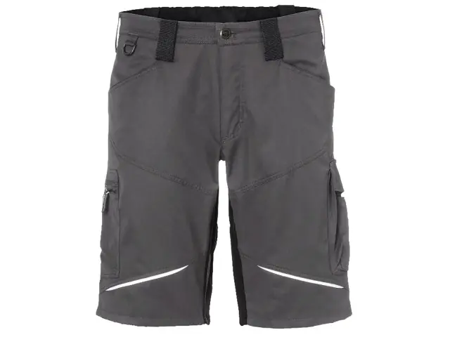 KÜBLER 54 ACTIVIQ Stretchshorts anthrazit/schwarz Zertifiziert