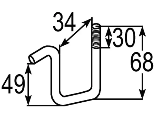 Halter für Striegelzinken Letzte Chance