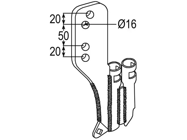 Neuheit Halter VOS zu Bourgault