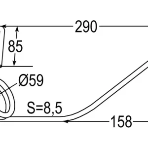 Striegelzinken vorne zu Kuhn 53068500 Angebot