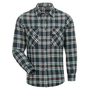 Flanell-Hemd, L 41/42 marine/beige/grün/rot Jetzt Kaufen