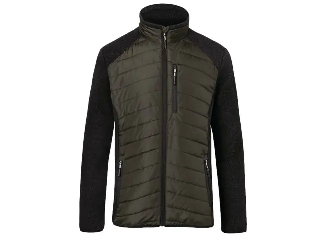Kübler XS Hybridjacke oliv/dunkelgrau Markenware