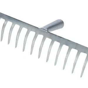 Stahlrechen 36cm 14 Zinken Preisknaller