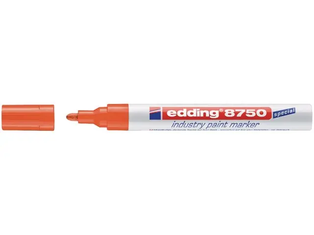 Edding 8750 Industrie Lackmarker orange Neu