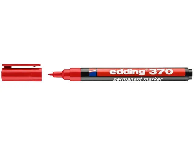 Edding 370 Permanentmarker rot Neue Ware